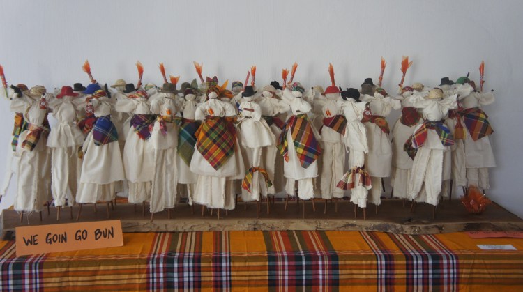 Craft by Rosie Mackay (wood, fabric, mixed media) 