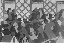 Great Migration Image by Jacob Lawrence